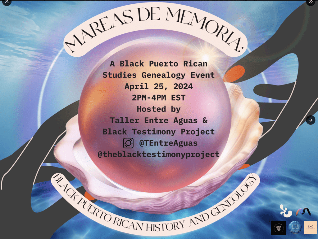 Mareas de Memoria event flyer