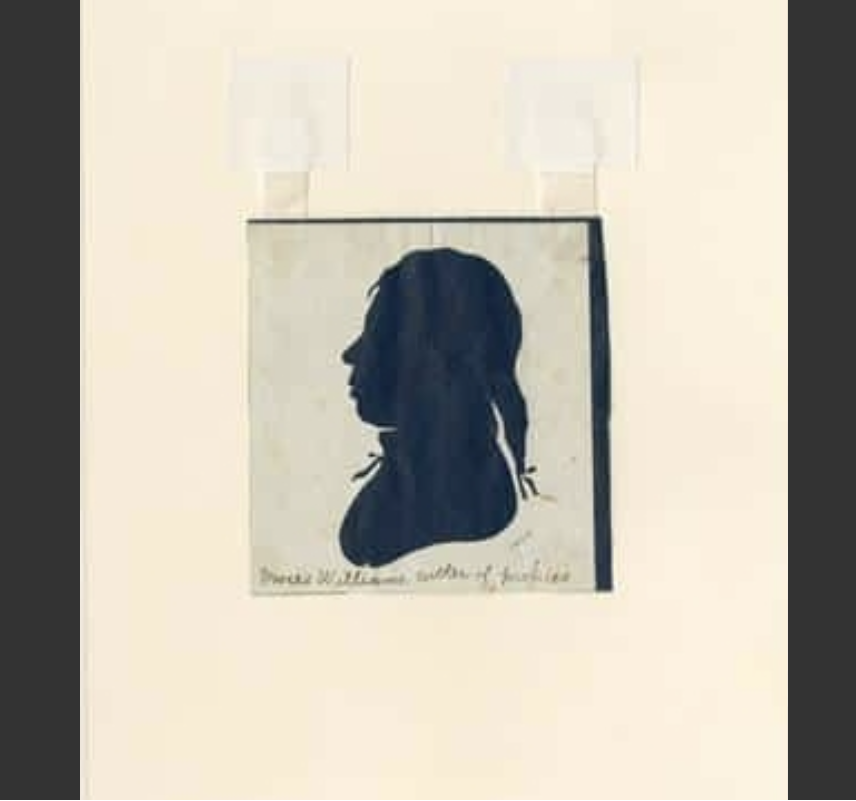 silhouette of Moses Williams, about 1802
